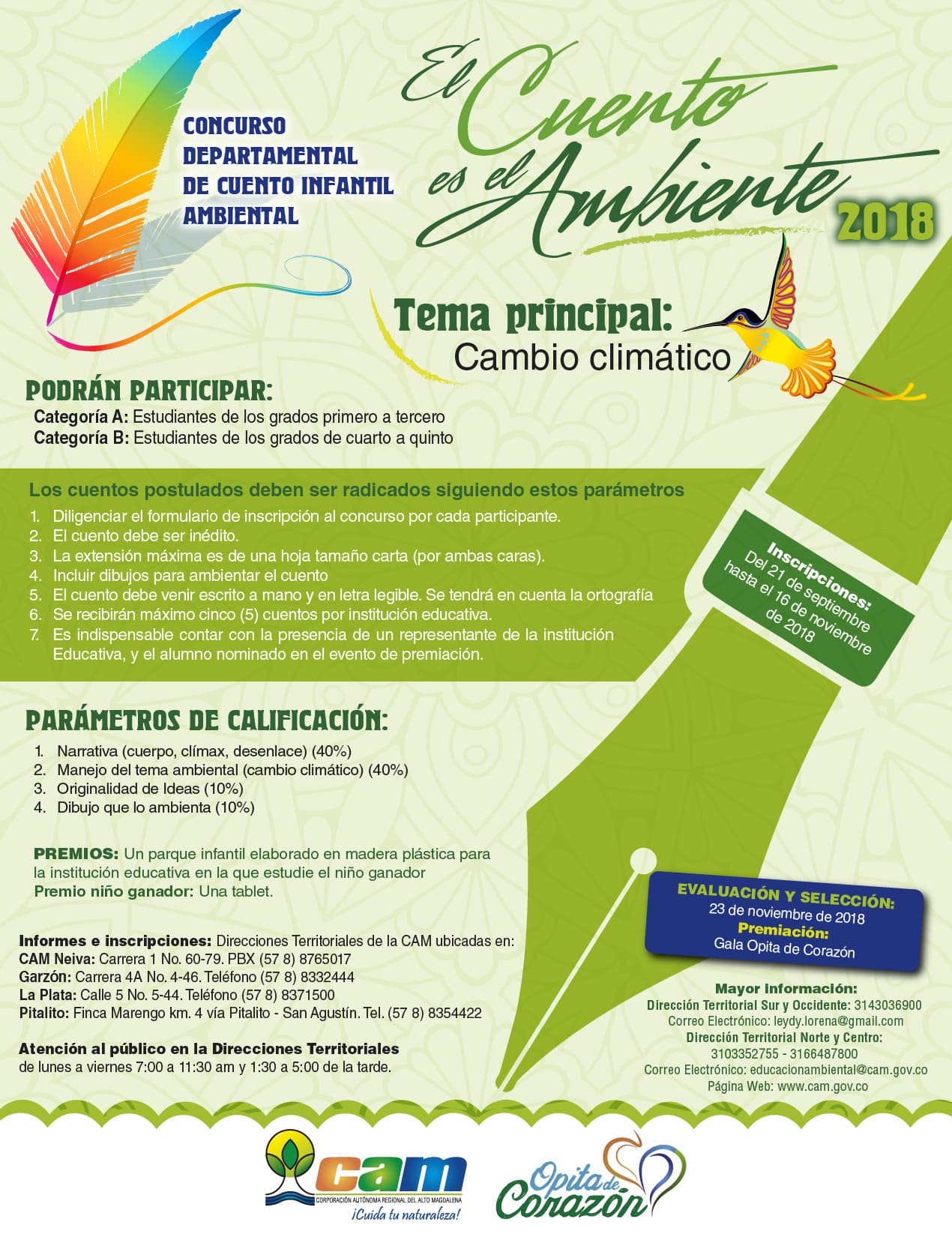 Afiche ConcCuento 2018